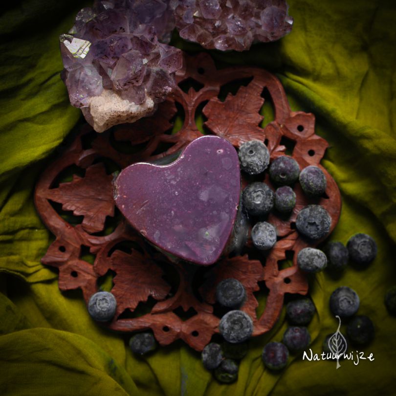 Natuurlijke scrubzeep bosbes & braam – handgemaakt & vegan